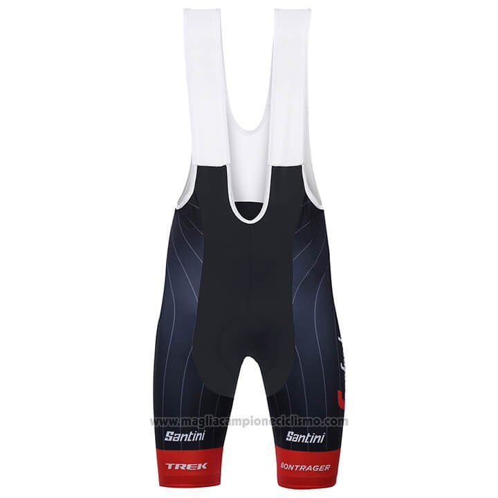 2018 Abbigliamento Ciclismo Trek Segafredo Bianco Verde Manica Corta e Salopette